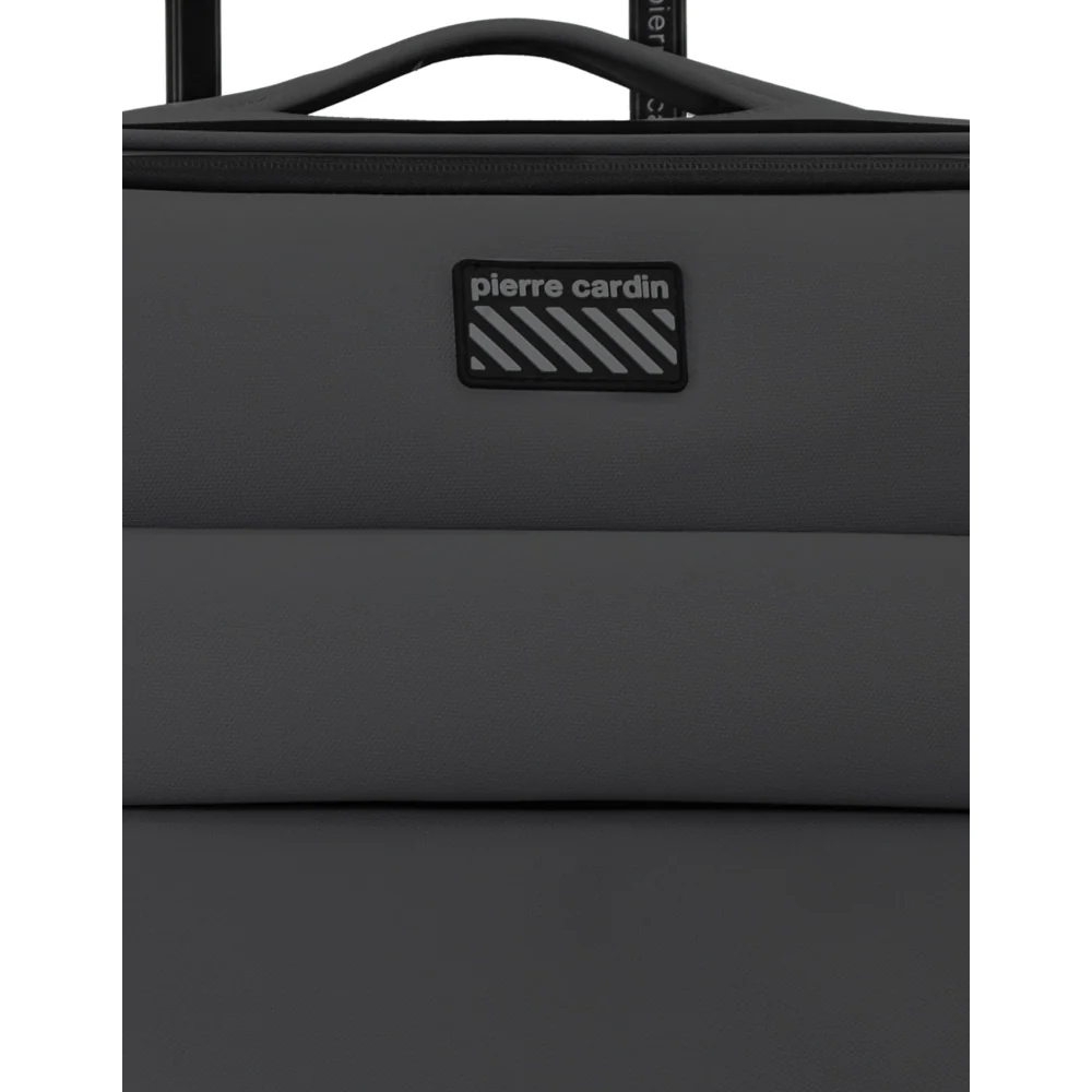 Pierre Cardin Medium Spinner Suitcase (Charcoal) - Image 5