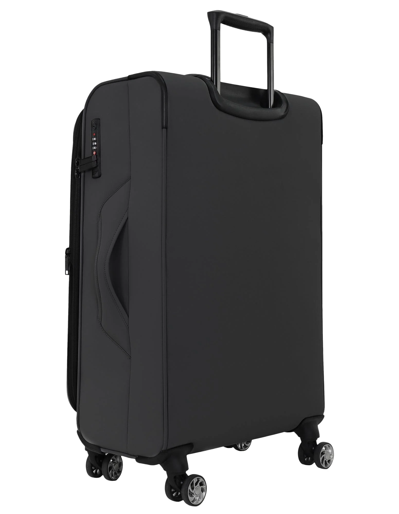Pierre Cardin Medium Spinner Suitcase (Charcoal) - Image 8