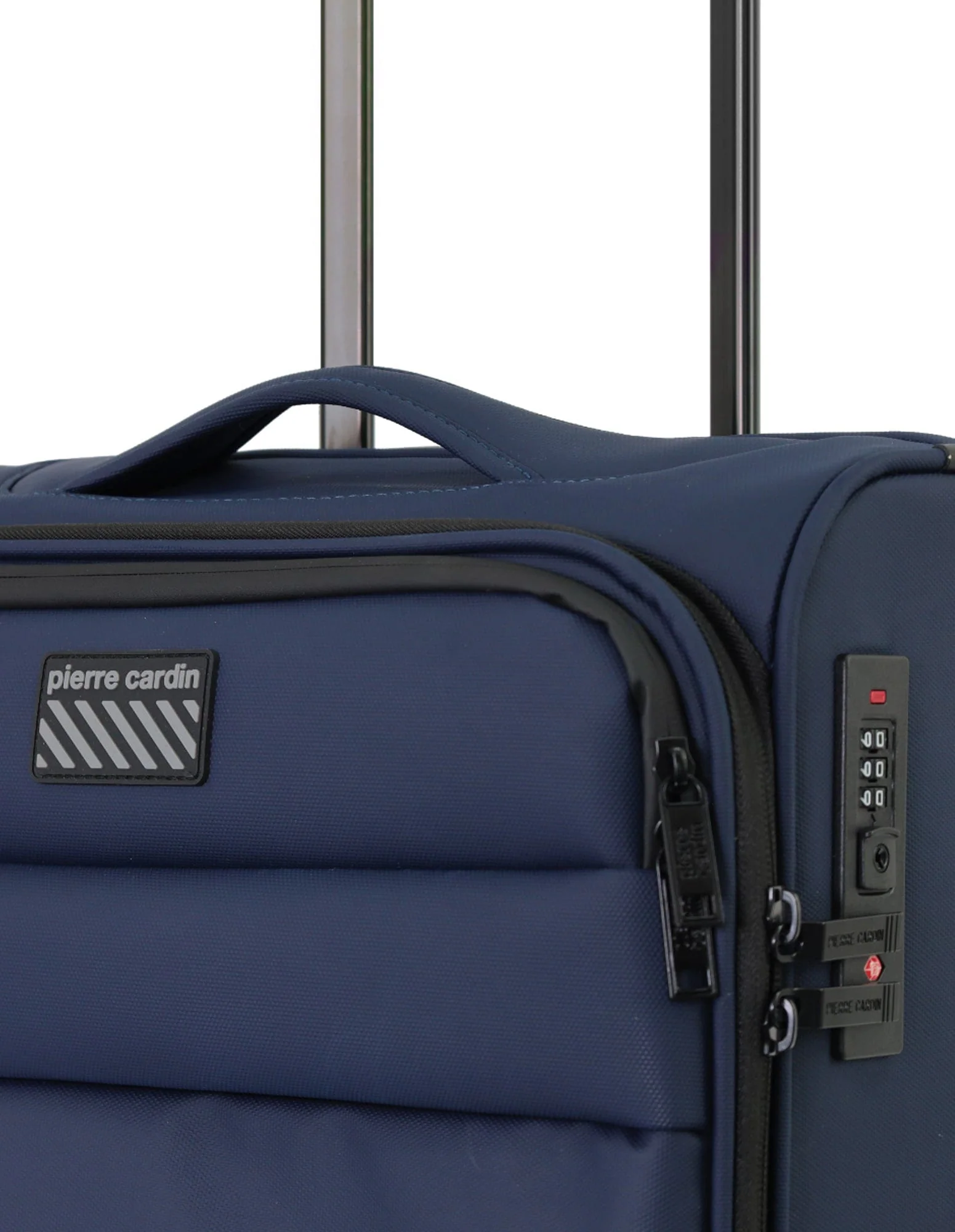 Pierre Cardin Soft Water-Repellent Cabin Carry-On (Navy) - Image 10