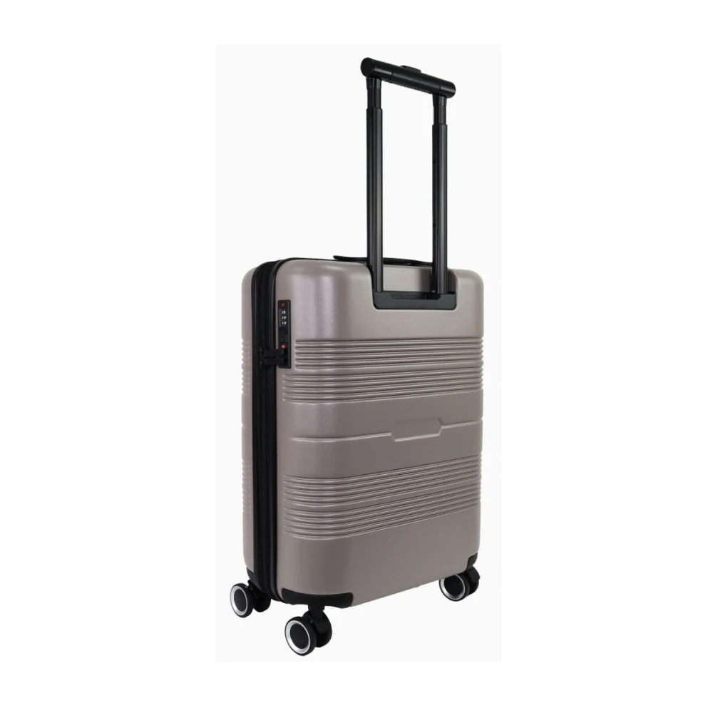 Pierre Cardin Travel Hard Shell Case CABIN/MED/LRG Travel Luggage Set (Tau) [3-Pieces] - Image 6