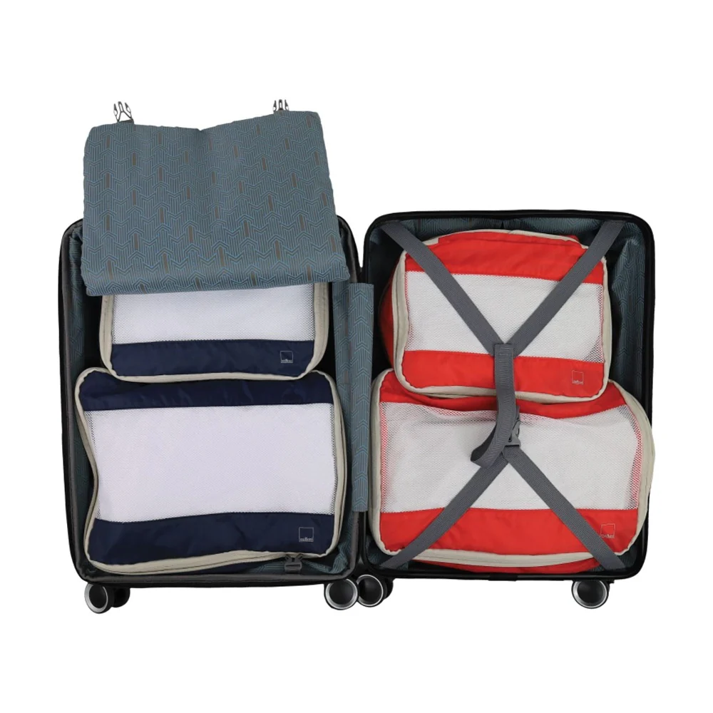 Pierre Cardin Travel Hard Shell Case CABIN/MED/LRG Travel Luggage Set (Teal) [3-Pieces] - Image 3