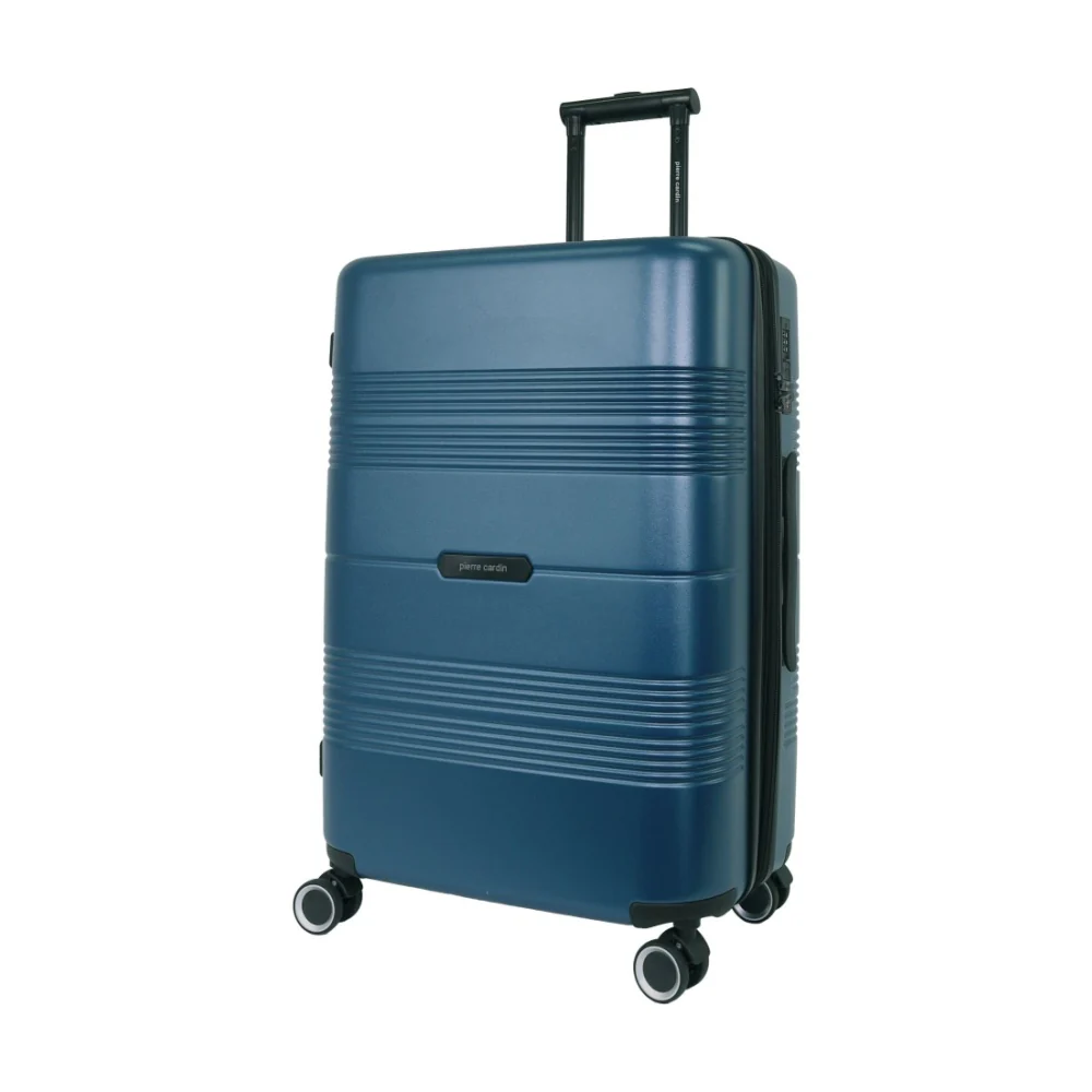 Pierre Cardin Travel Hard Shell Case CABIN/MED/LRG Travel Luggage Set (Teal) [3-Pieces] - Image 7