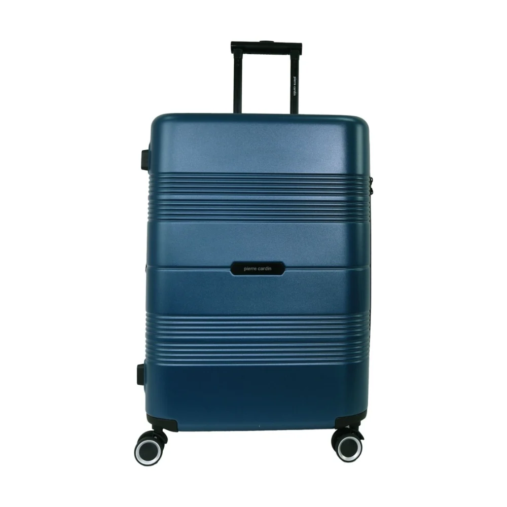 Pierre Cardin Travel Hard Shell Case CABIN/MED/LRG Travel Luggage Set (Teal) [3-Pieces] - Image 8