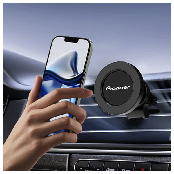 Pioneer SDASC200 Magnetic Phone Holder - Car Air Vent Phone Mount - Image 2