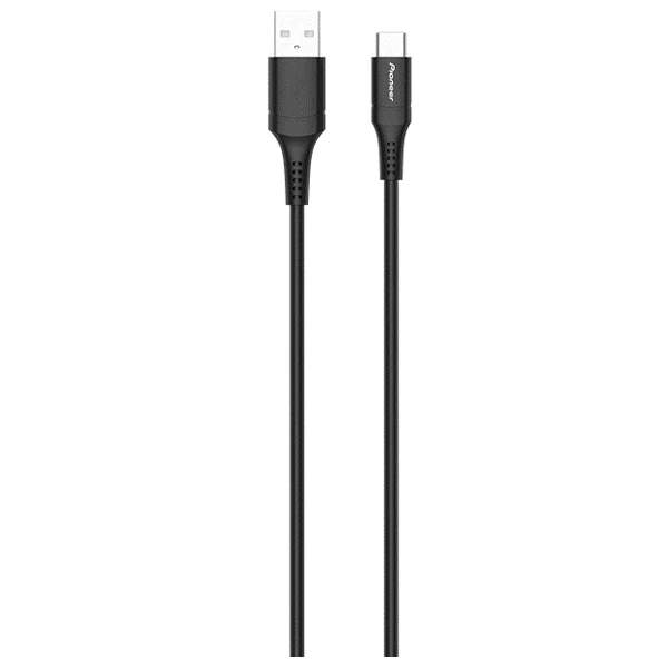Pioneer USB-C Braided Cable 1m - USB-A to USB-C Charging Data Cable - Image 3