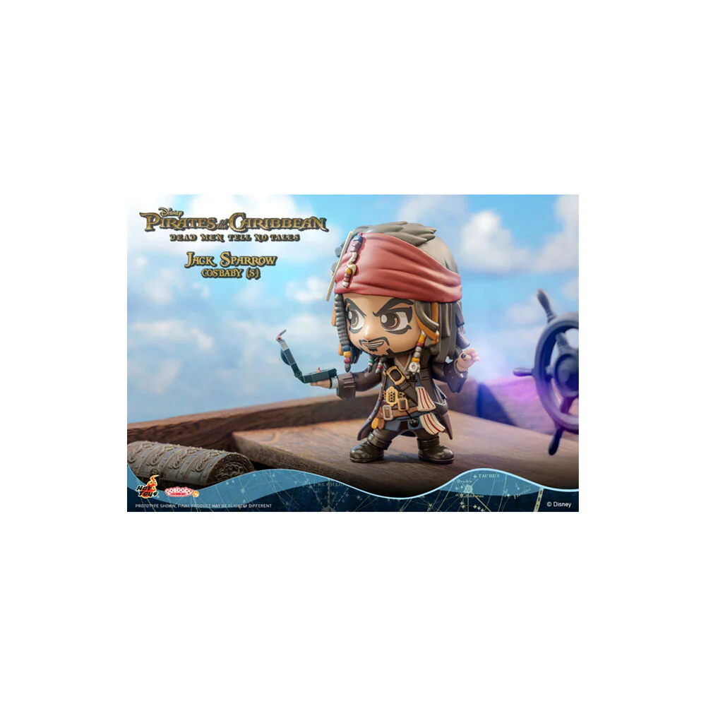Pirates Caribbean Captain Jack Sparrow Pirate Cosbaby Action Figure Toy - Image 2