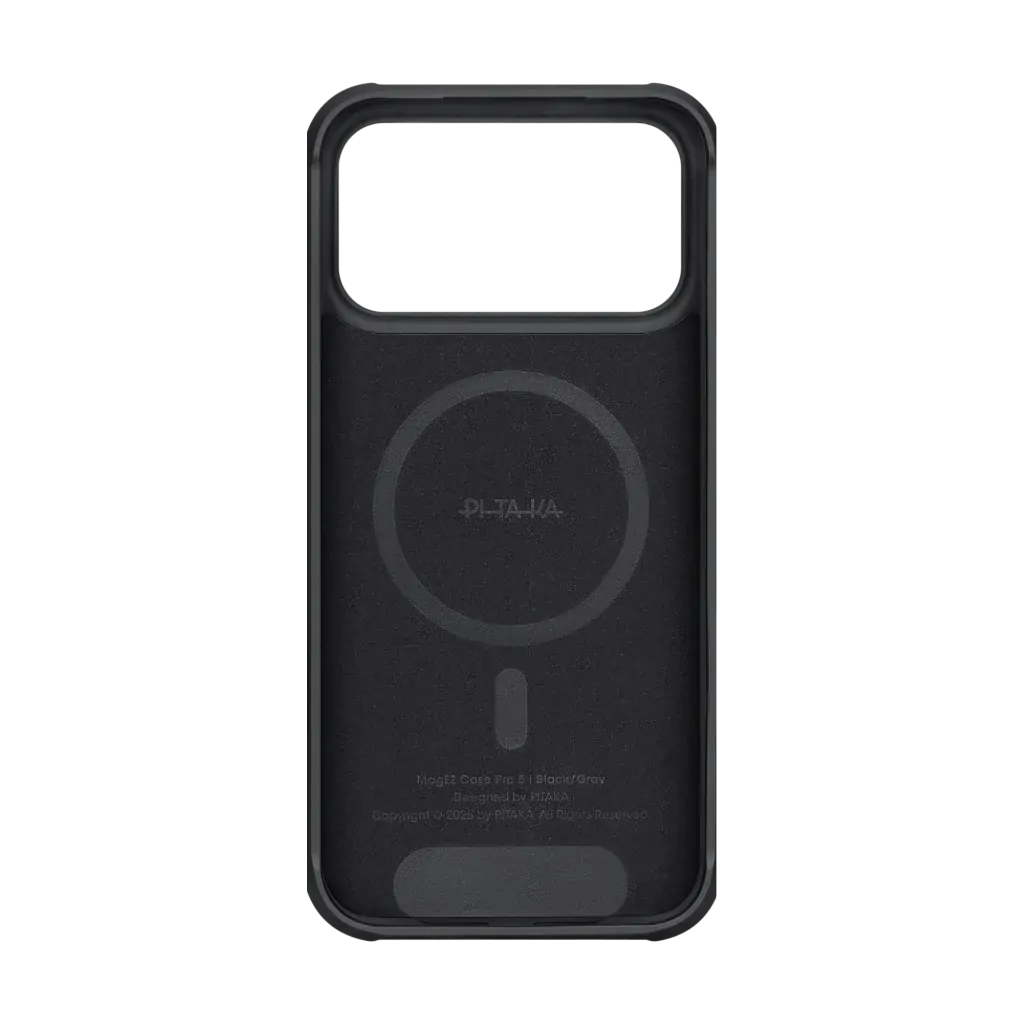PITAKA Aramid Fibre ProGuard Case for iPhone 17 Pro Black/Grey - Image 2