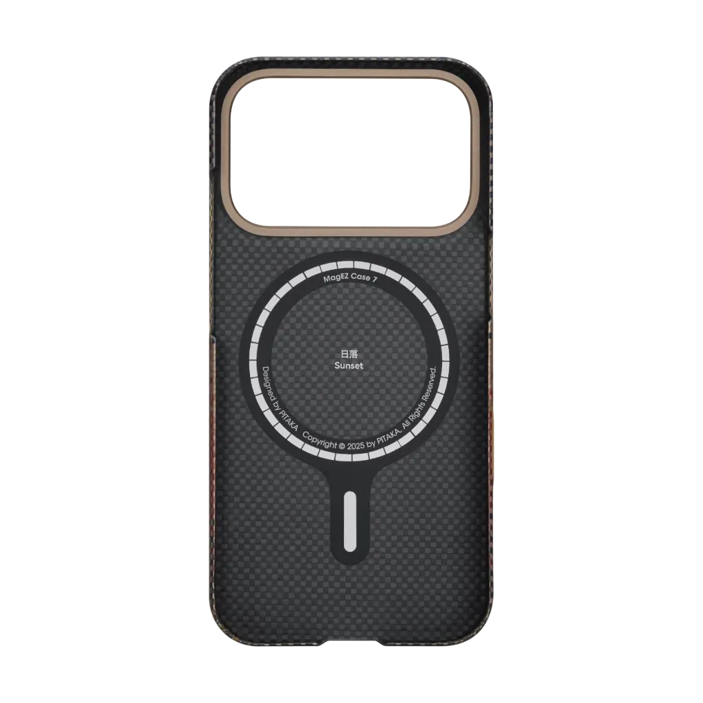 PITAKA Aramid Fibre Ultra-Slim Case For iPhone 17 Pro Max Sunset - Image 2