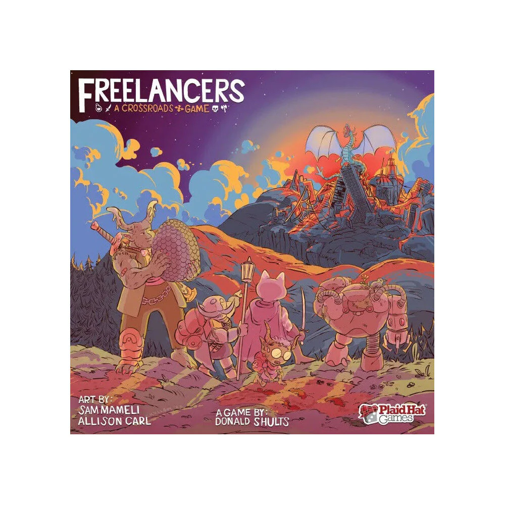 Plaid Hat Games Freelancers A Crossroads Kids Role Playing Board Game 14y+ - Image 2