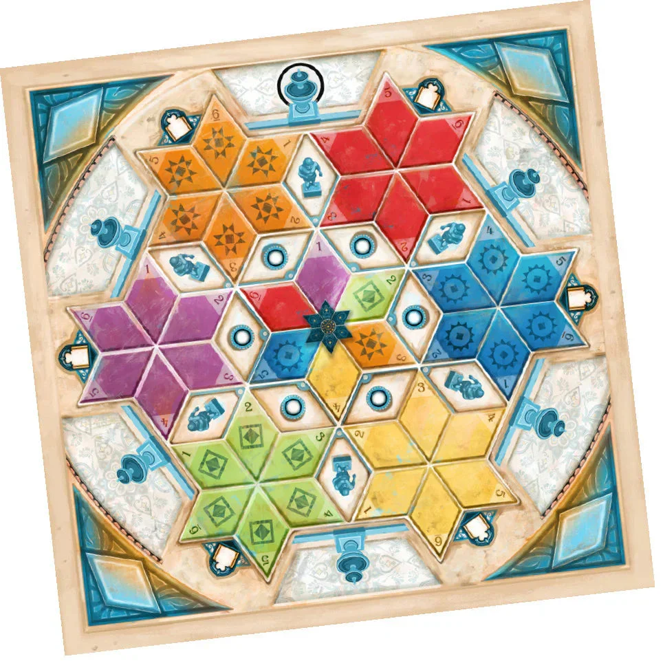 Plan B Games Azul: Summer Pavilion Glazed Pavilion Expansion Tabletop Strategy Game - Image 4