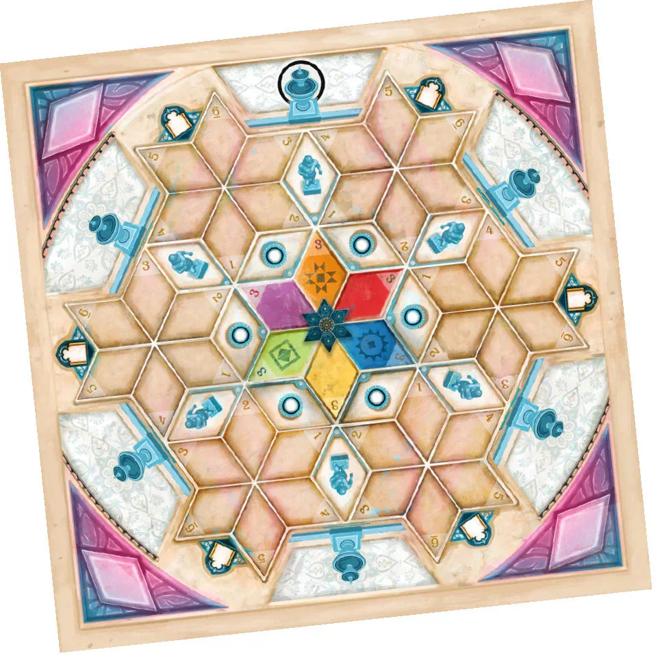 Plan B Games Azul: Summer Pavilion Glazed Pavilion Expansion Tabletop Strategy Game - Image 5