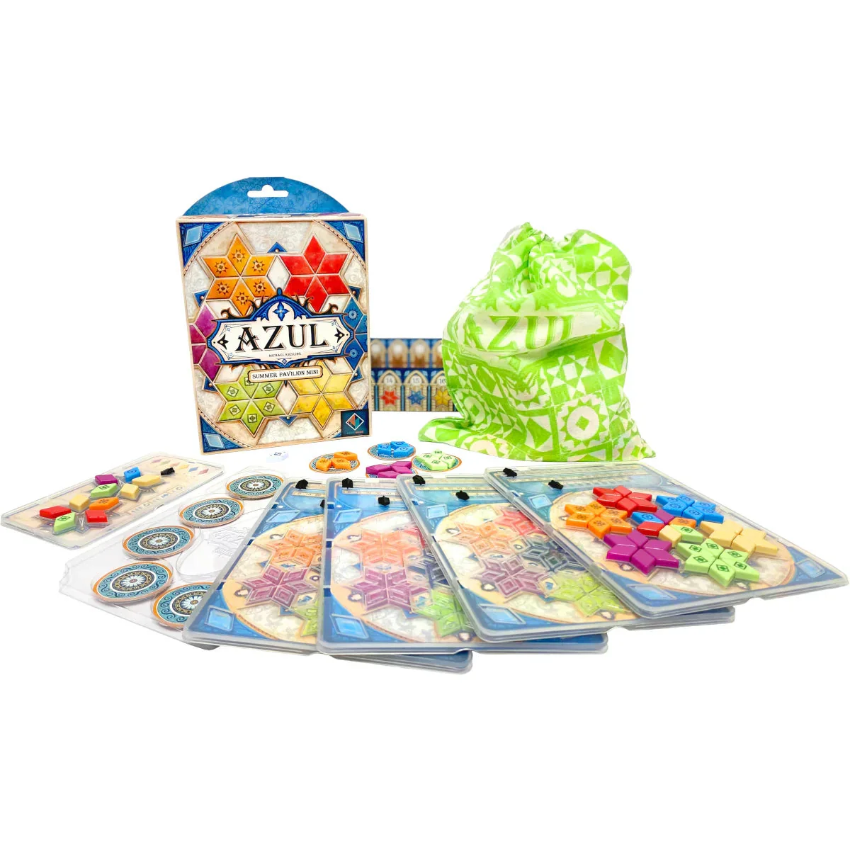 Plan B Games Azul Summer Pavilion Mini Tabletop Strategy Game - Image 4
