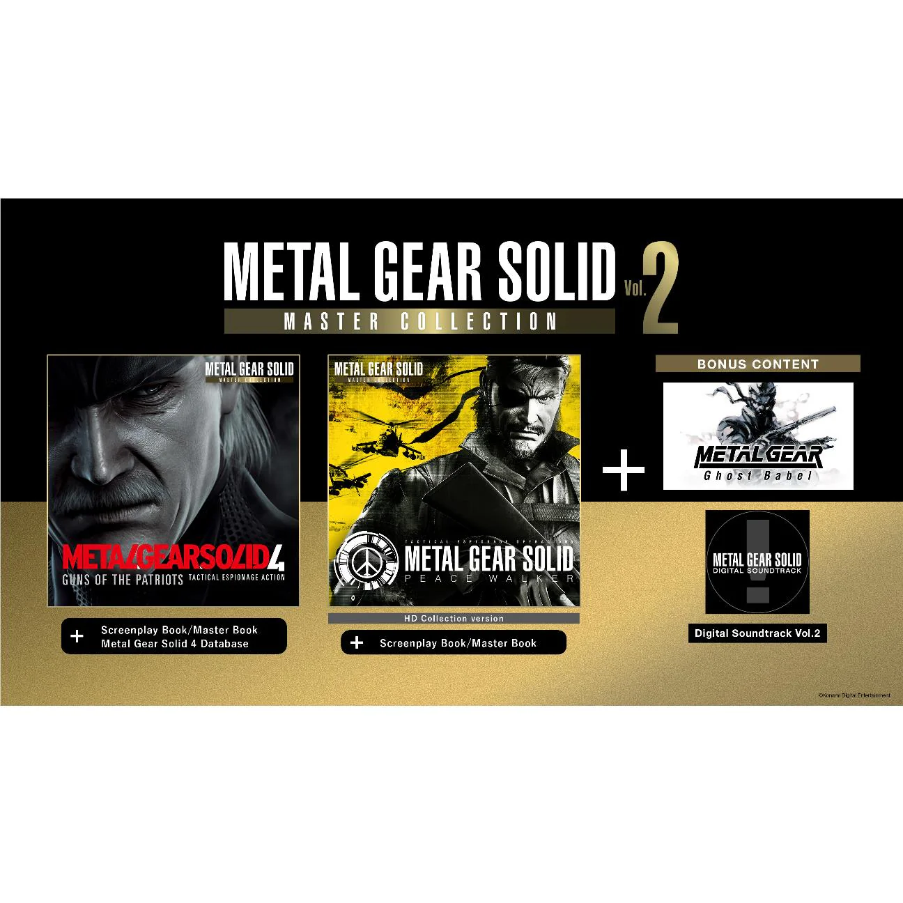 METAL GEAR SOLID: MASTER COLLECTION Vol. 2  Day 1 Edition - Image 2