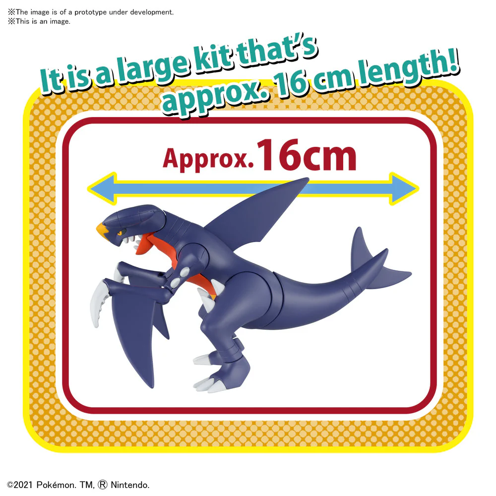 Pokemon Model Kit GARCHOMP - Image 6