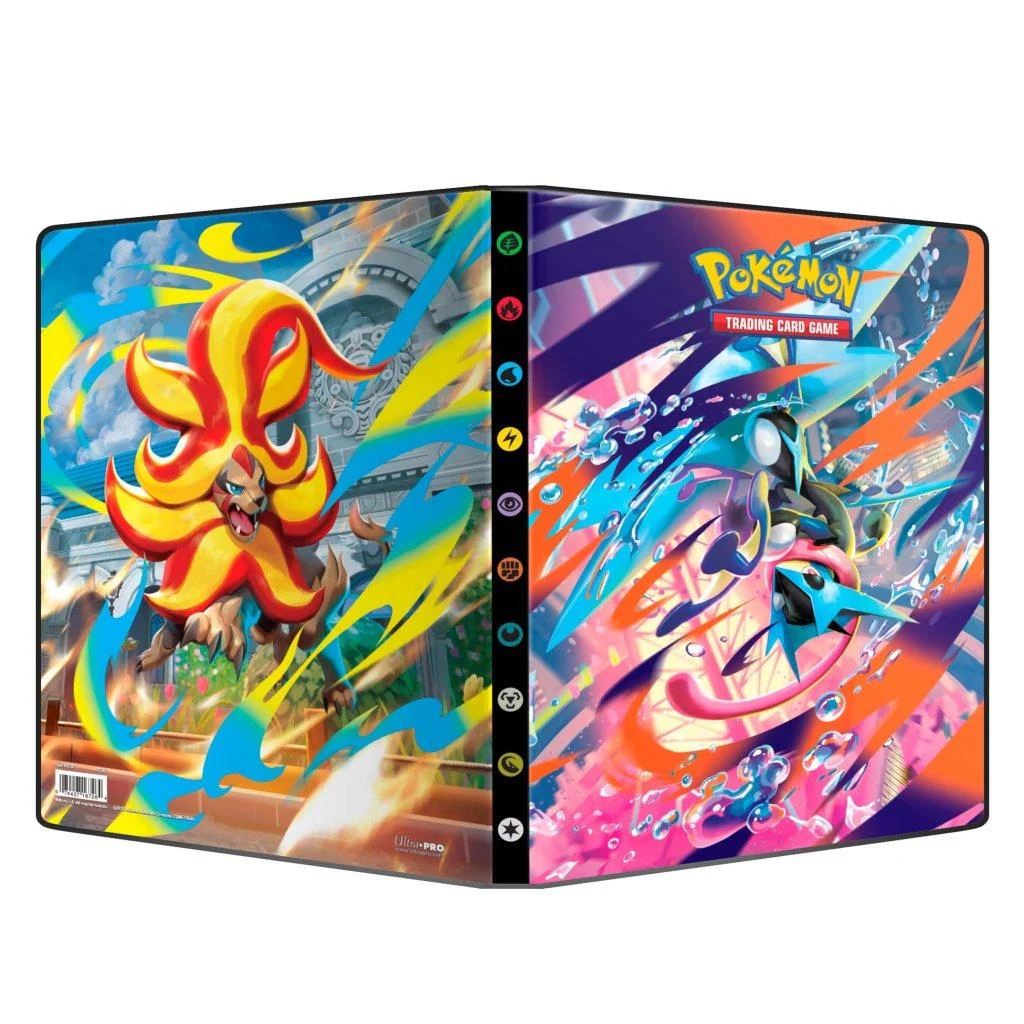 Pokemon TCG - Ultra Pro Portfolio 9-Pocket Mega Evolutions Chaos Rising - Image 2