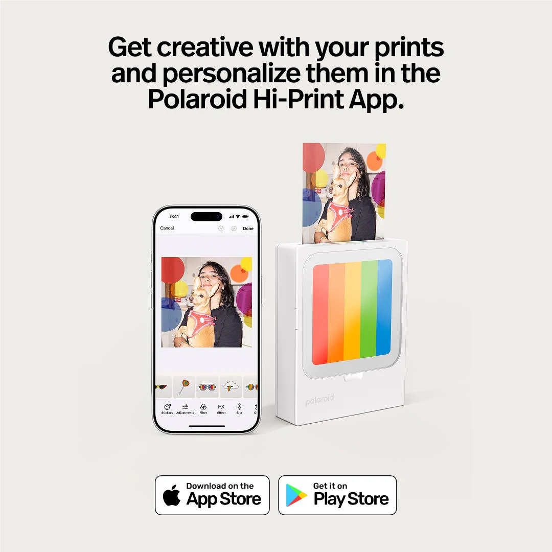 Polaroid Hi-Print 3x3 Photo Printer + 10 Sheets - Image 7
