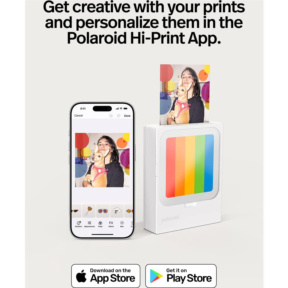 Polaroid Hi-Print 3x3 Photo Printer Everything Box + 60 Sheets - Image 10