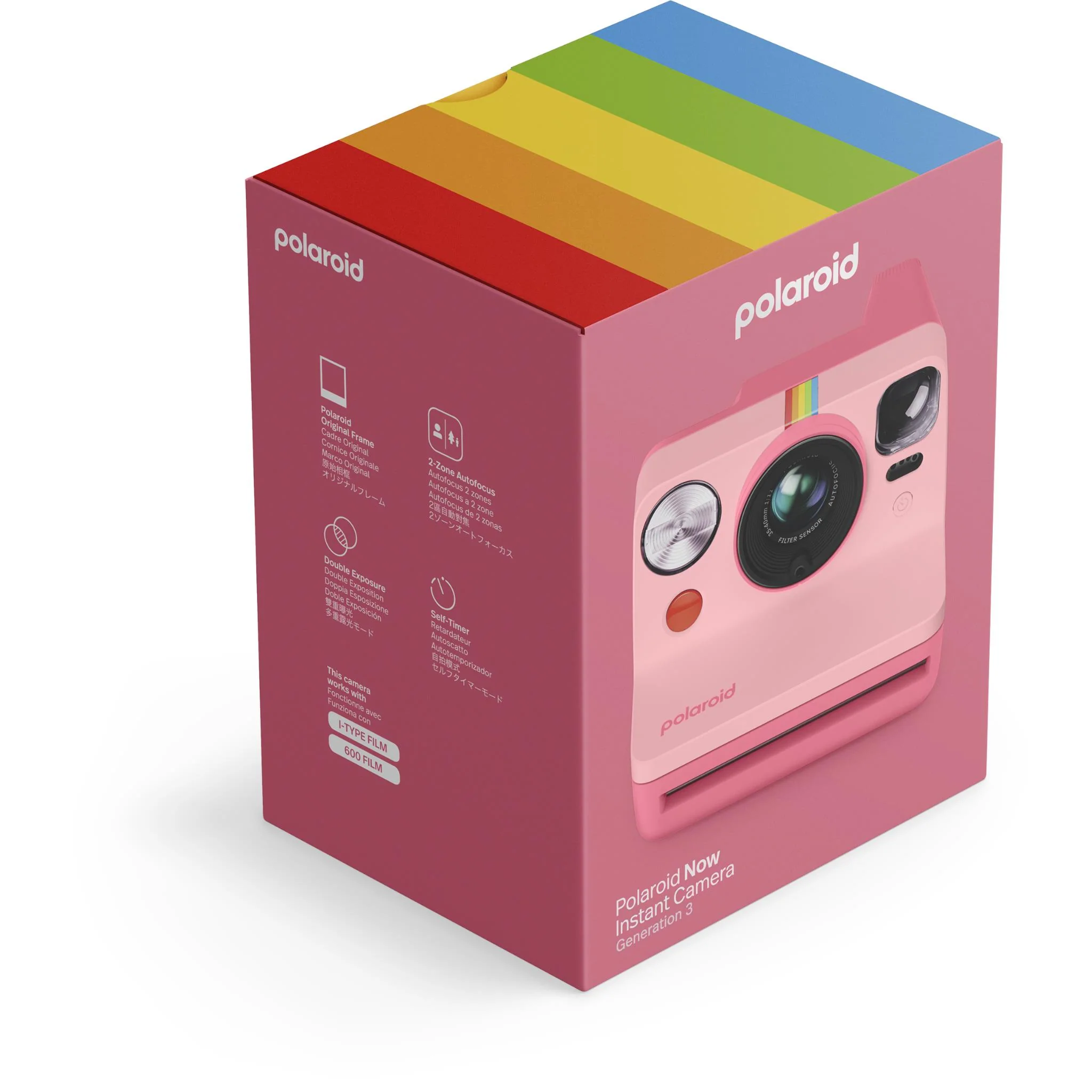 Polaroid Now Generation 3 Instant Camera (Pink) - Image 12