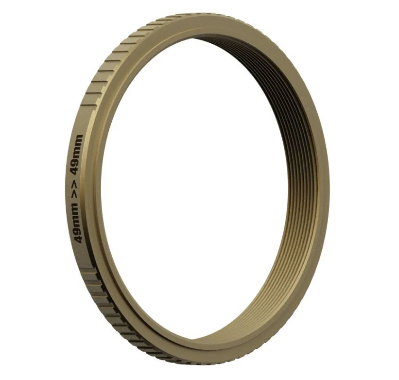 PolarPro Fuji X100 Filter Adapter (Brass)(49mm) - Image 4