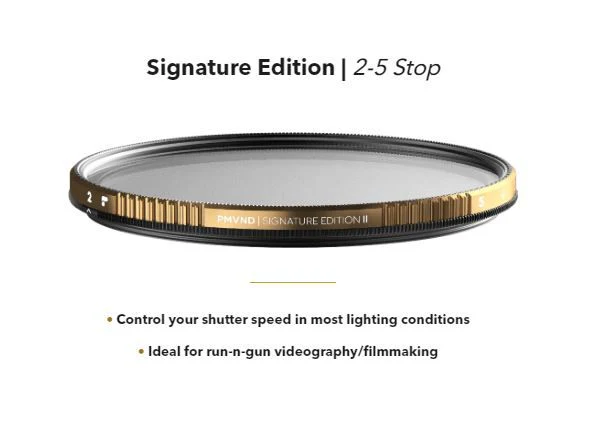 PolarPro PMVND Signature Edition II - 67mm - 2/5 Stop - Image 2