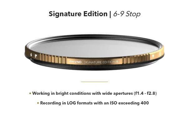 PolarPro PMVND Signature Edition II - 67mm - 6/9 Stop - Image 3