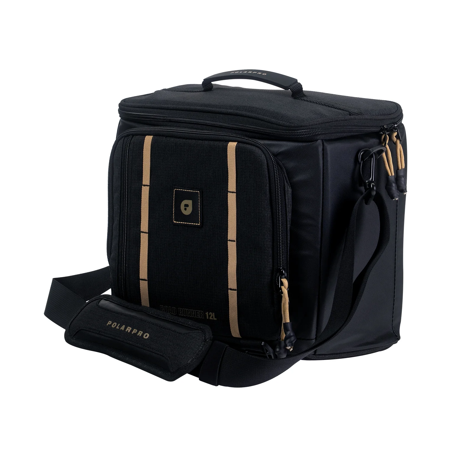 PolarPro RoadRunner 12L Side-Carry Shoulder Bag (Black) - Image 2