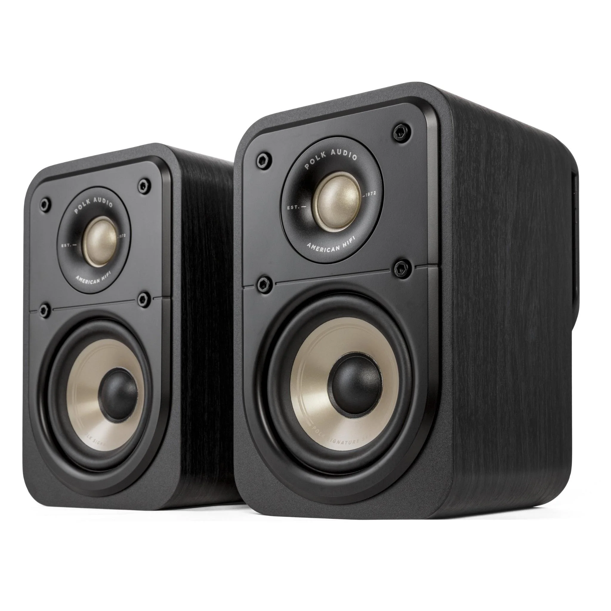 Polk Audio ES10 Bookshelf/Surround Speakers (Black) - Image 4