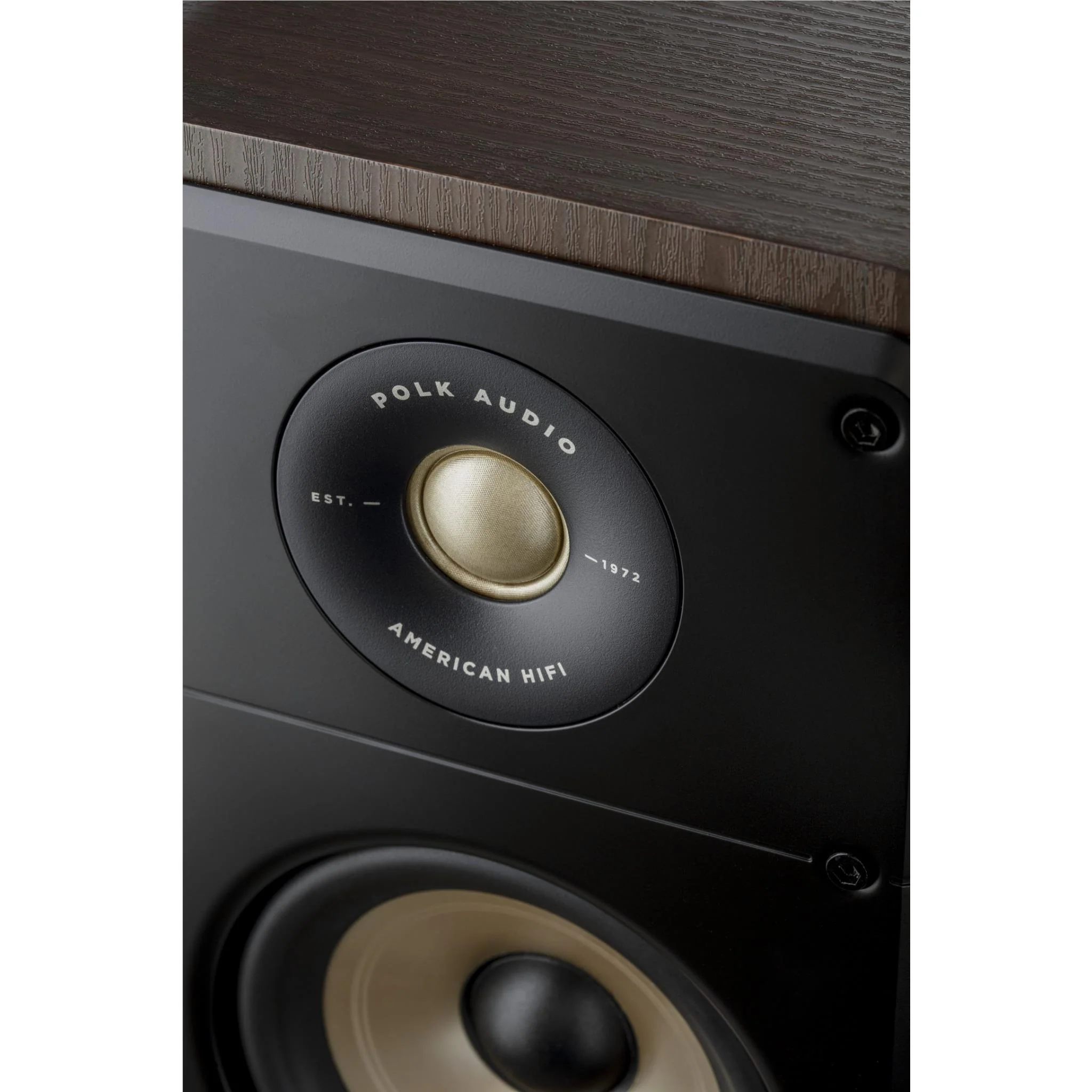 Polk Audio  ES15 Bookshelf Speakers (Brown) - Image 7