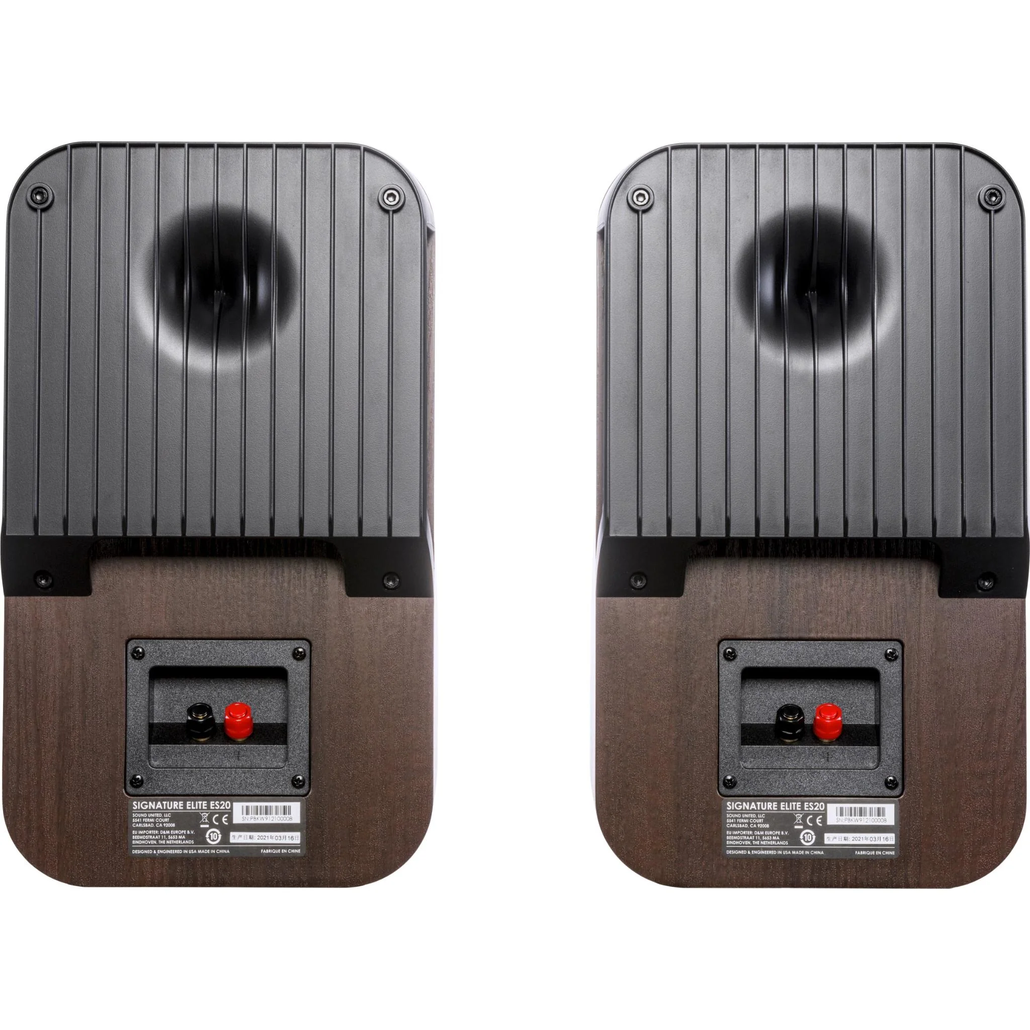 Polk Audio ES20 Bookshelf Speakers (Brown) - Image 5