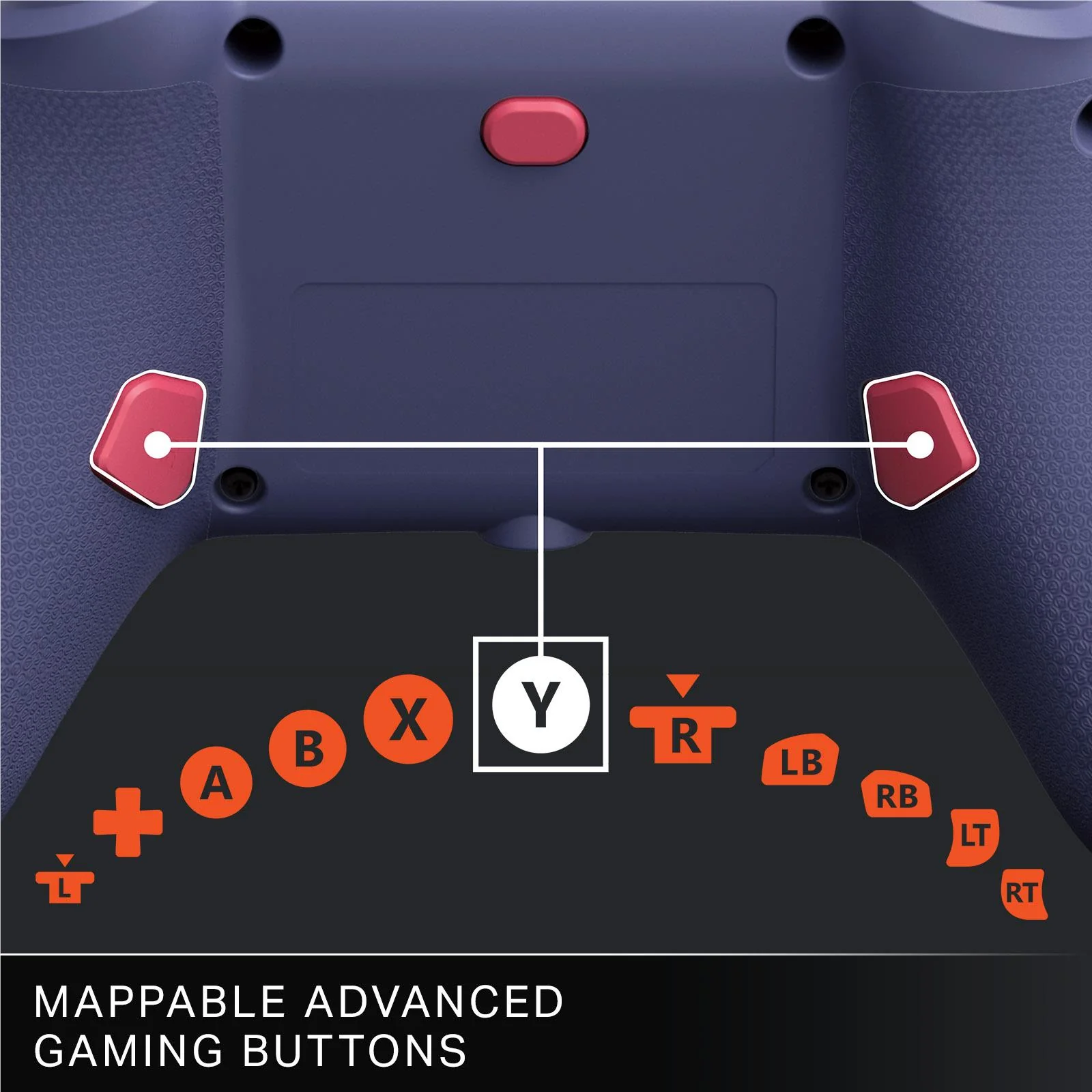 PowerA Advantage Plus Wired Controller for Xbox Series X/S with Hall Effect Modules (Night Blossom) - Image 13