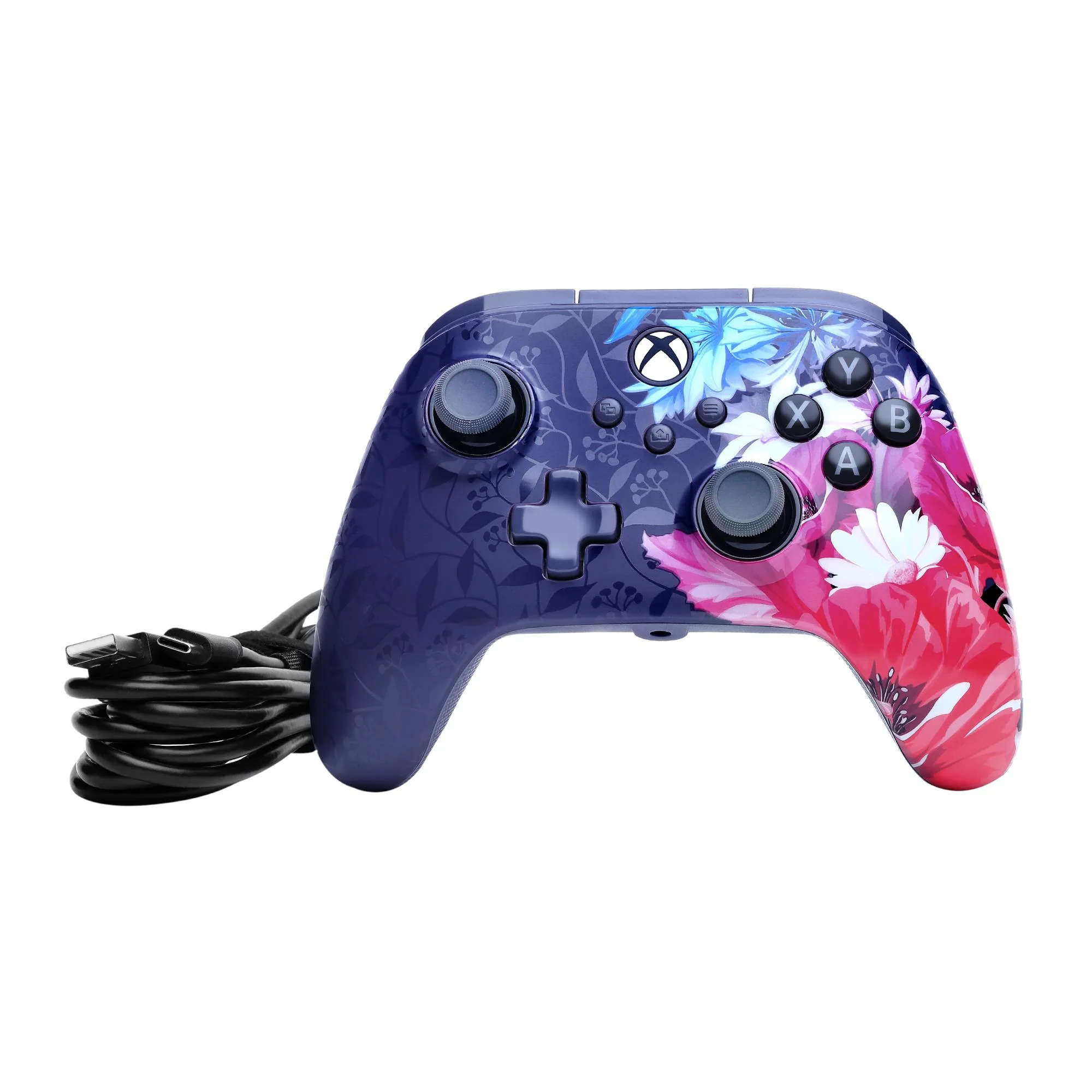 PowerA Advantage Plus Wired Controller for Xbox Series X/S with Hall Effect Modules (Night Blossom) - Image 8