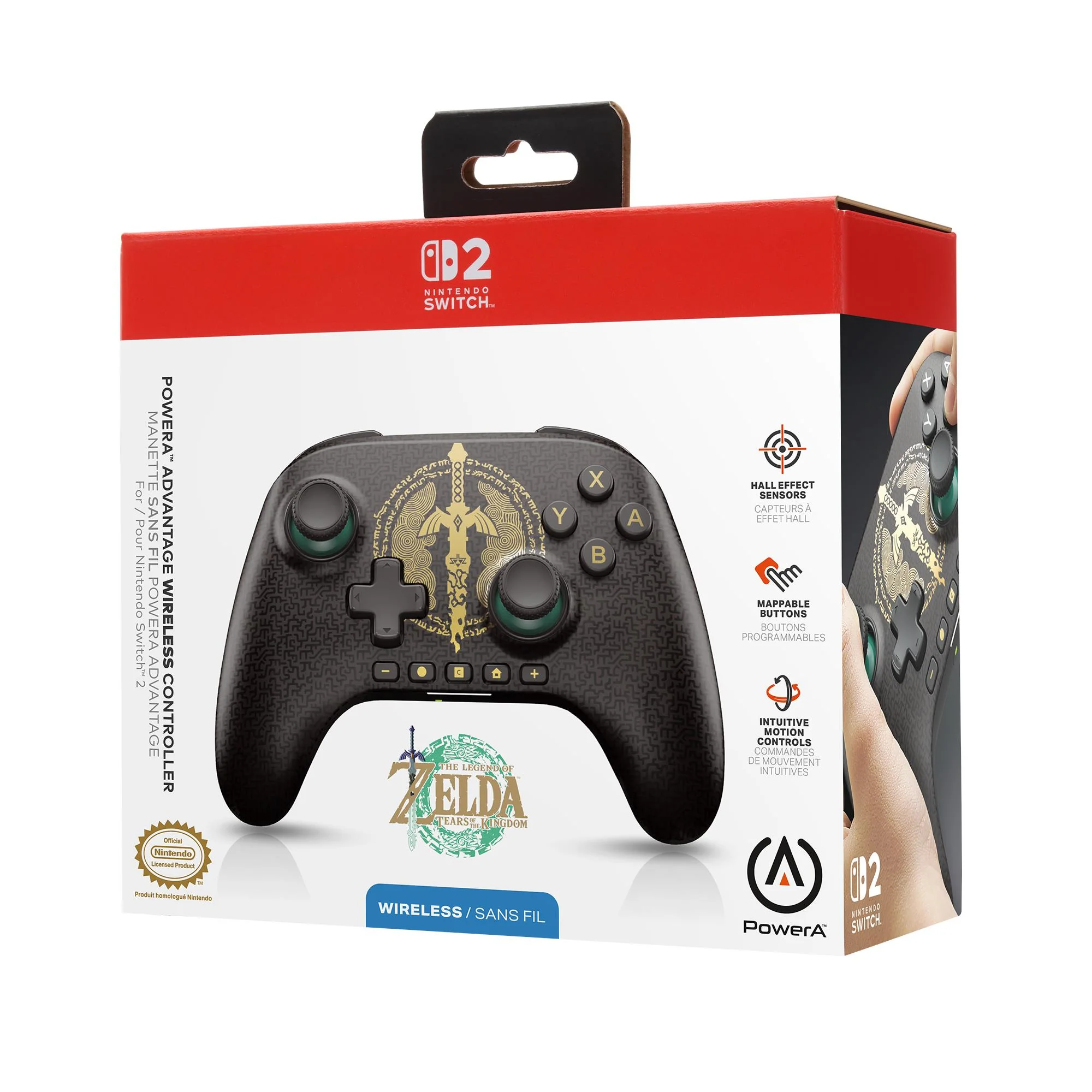 PowerA Advantage Wireless Controller for Nintendo Switch 2 (Decayed Master Sword) - Image 14