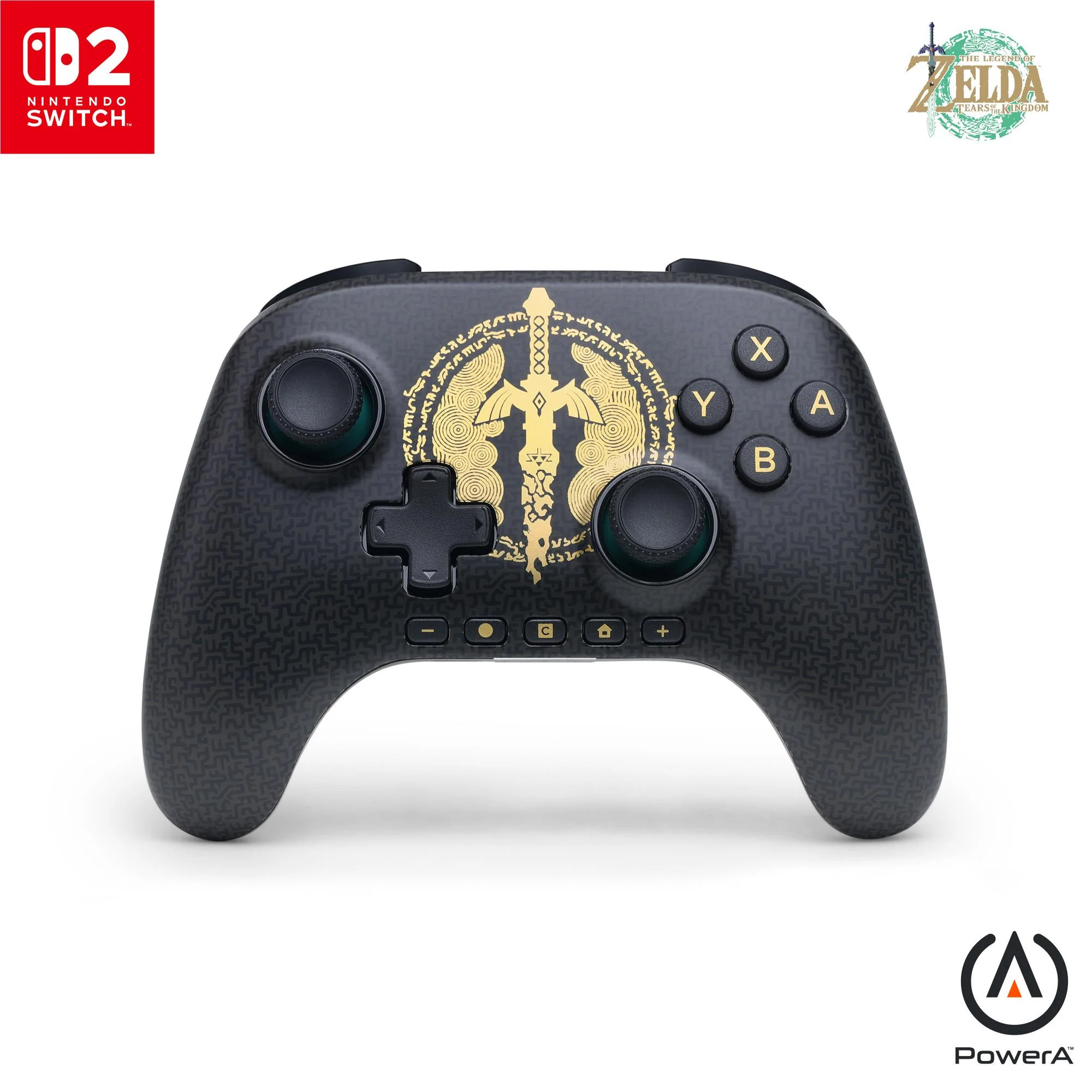 PowerA Advantage Wireless Controller for Nintendo Switch 2 (Decayed Master Sword) - Image 2
