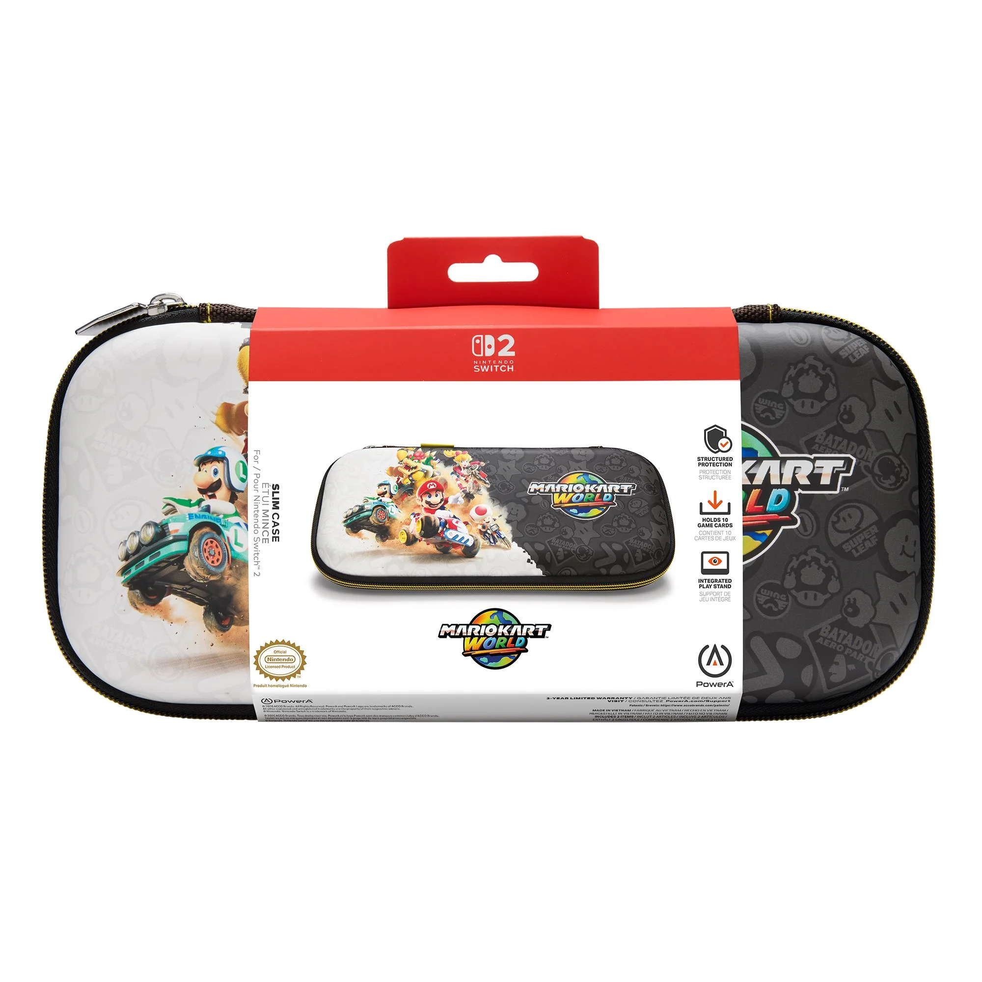 PowerA Slim Case for Nintendo Switch 2 (Mario Kart World) - Image 12