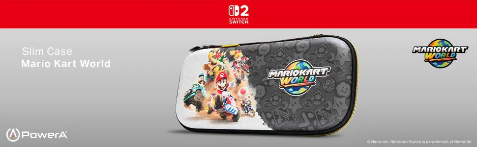 PowerA Slim Case for Nintendo Switch 2 (Mario Kart World) - Image 13