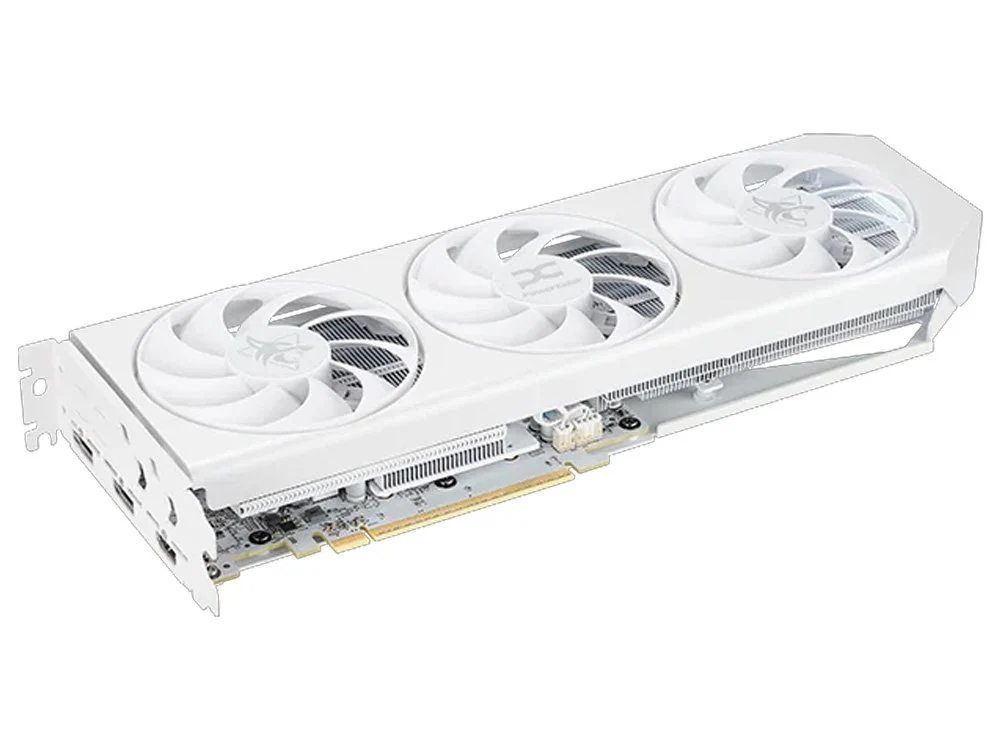 PowerColor Hellhound Radeon RX 9060 XT White OC 16GB GDDR6 Graphics Card - Image 4