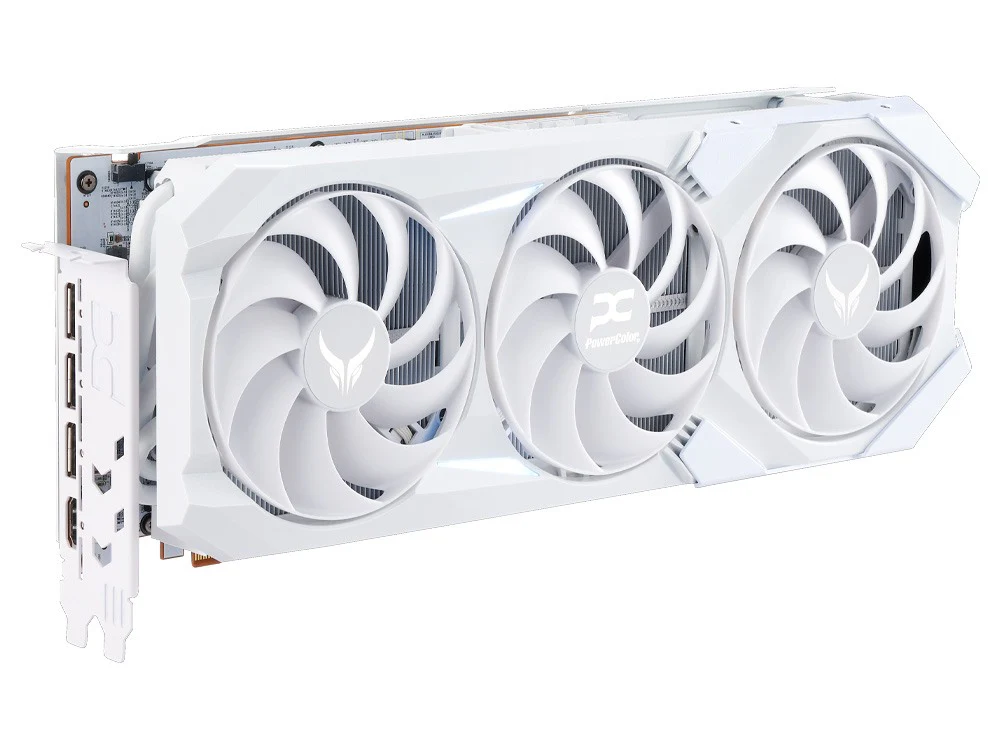 PowerColor Red Devil Radeon RX 9070 XT 16GB GDDR6 OC Graphics Card - White - Image 3