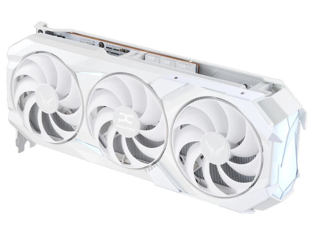 PowerColor Red Devil Radeon RX 9070 XT 16GB GDDR6 OC Graphics Card - White - Image 4