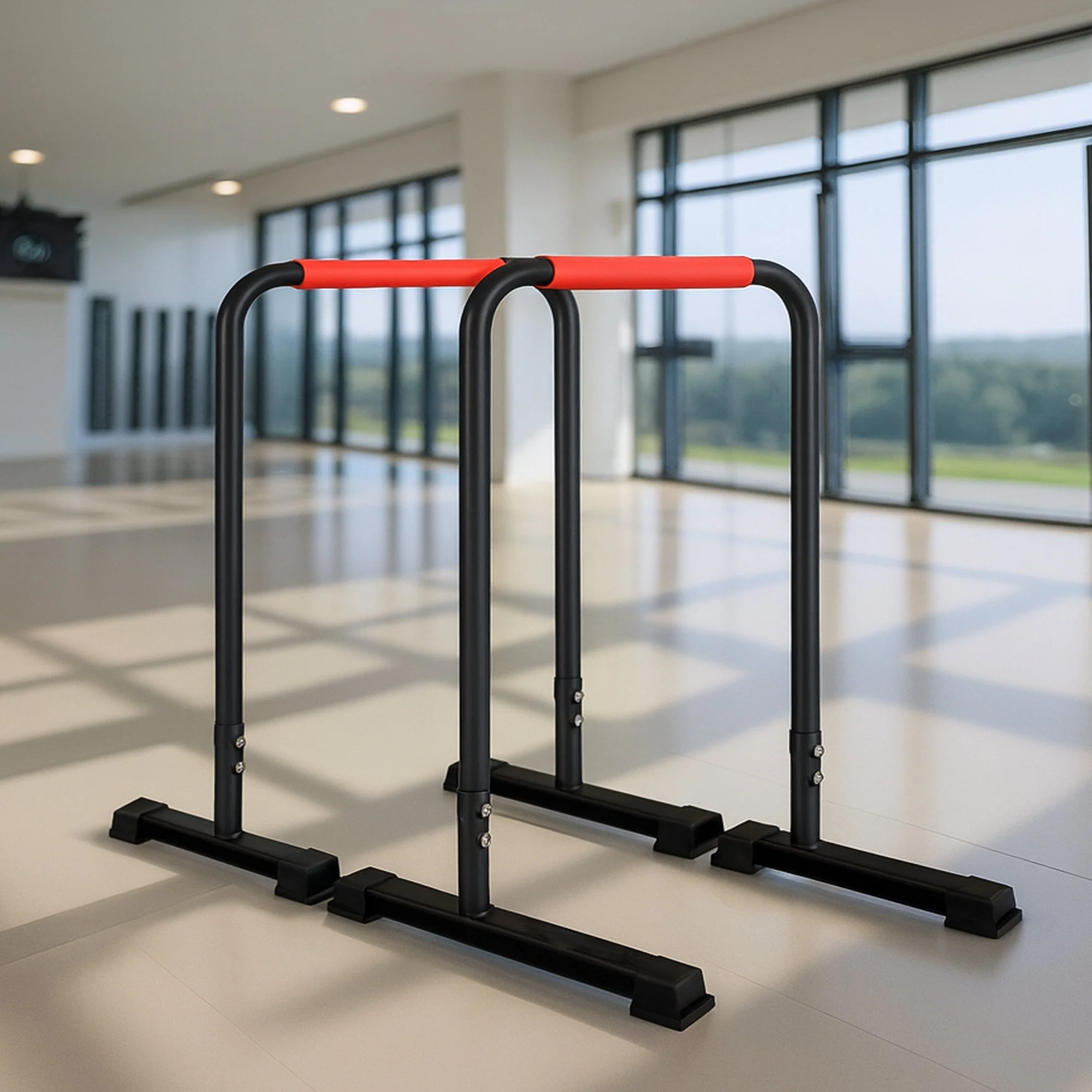 Powertrain Dip Bars Pair Load Capacity Separated Type Push-up Bars 200kg - Image 6