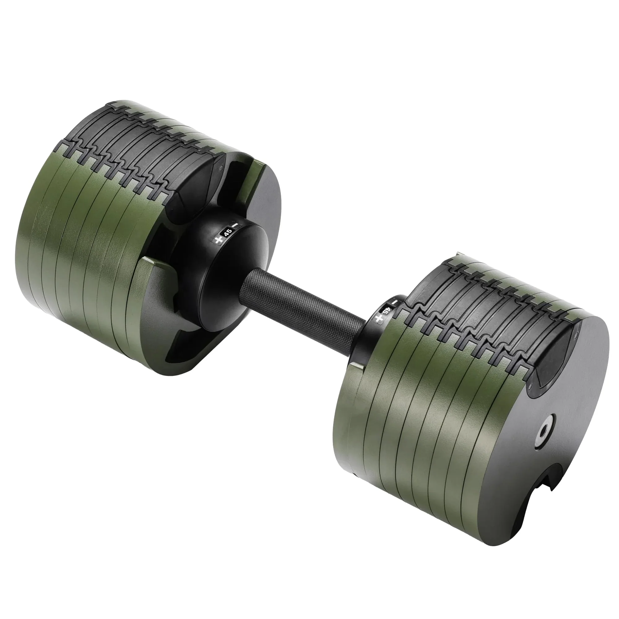 Powertrain Eon Dial Up 45KG Adjustable Dumbbell - Green - Image 3