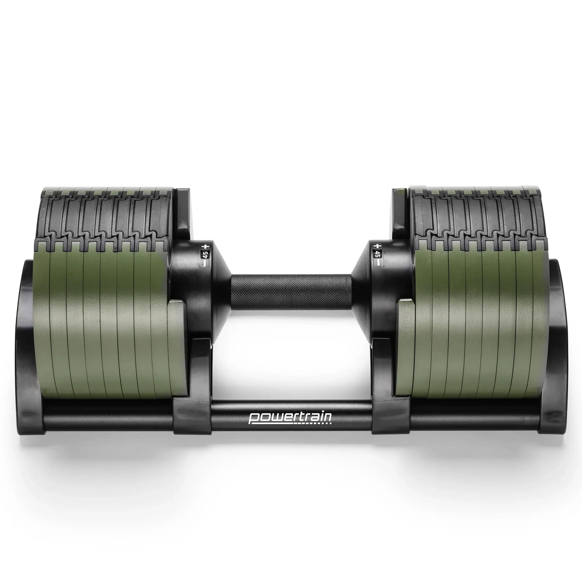 Powertrain Eon Dial Up 45KG Adjustable Dumbbell - Green - Image 4