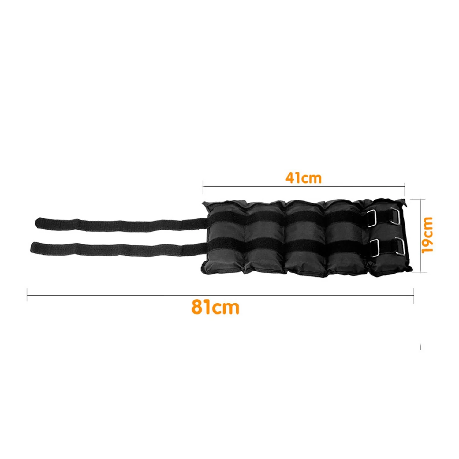 Powertrain Heavy Duty Adjustable Ankle Weights - 5kg - Image 3