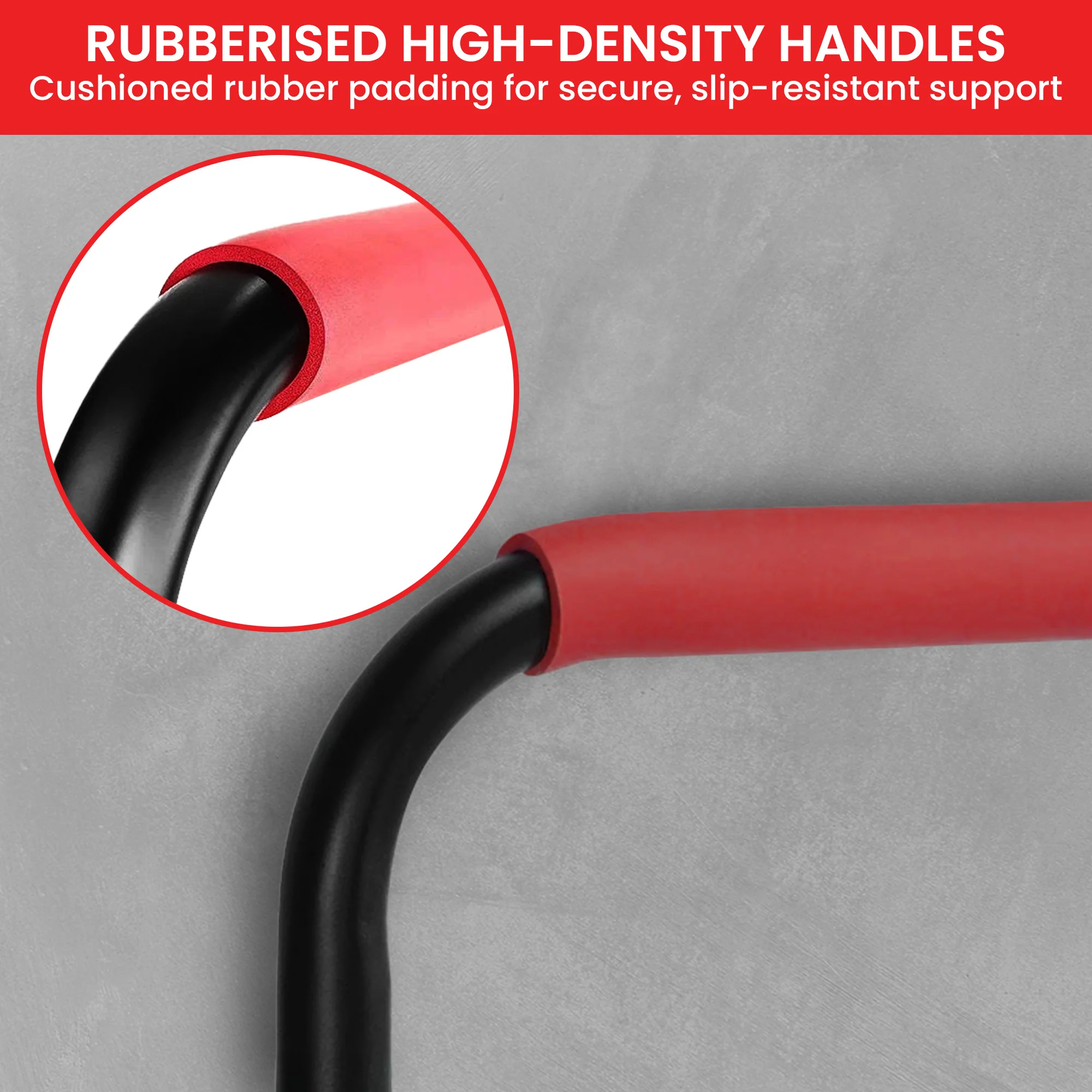 Powertrain Height-Adjustable Dip Bars Pair Load Capacity Separated Type 200kg - Image 7