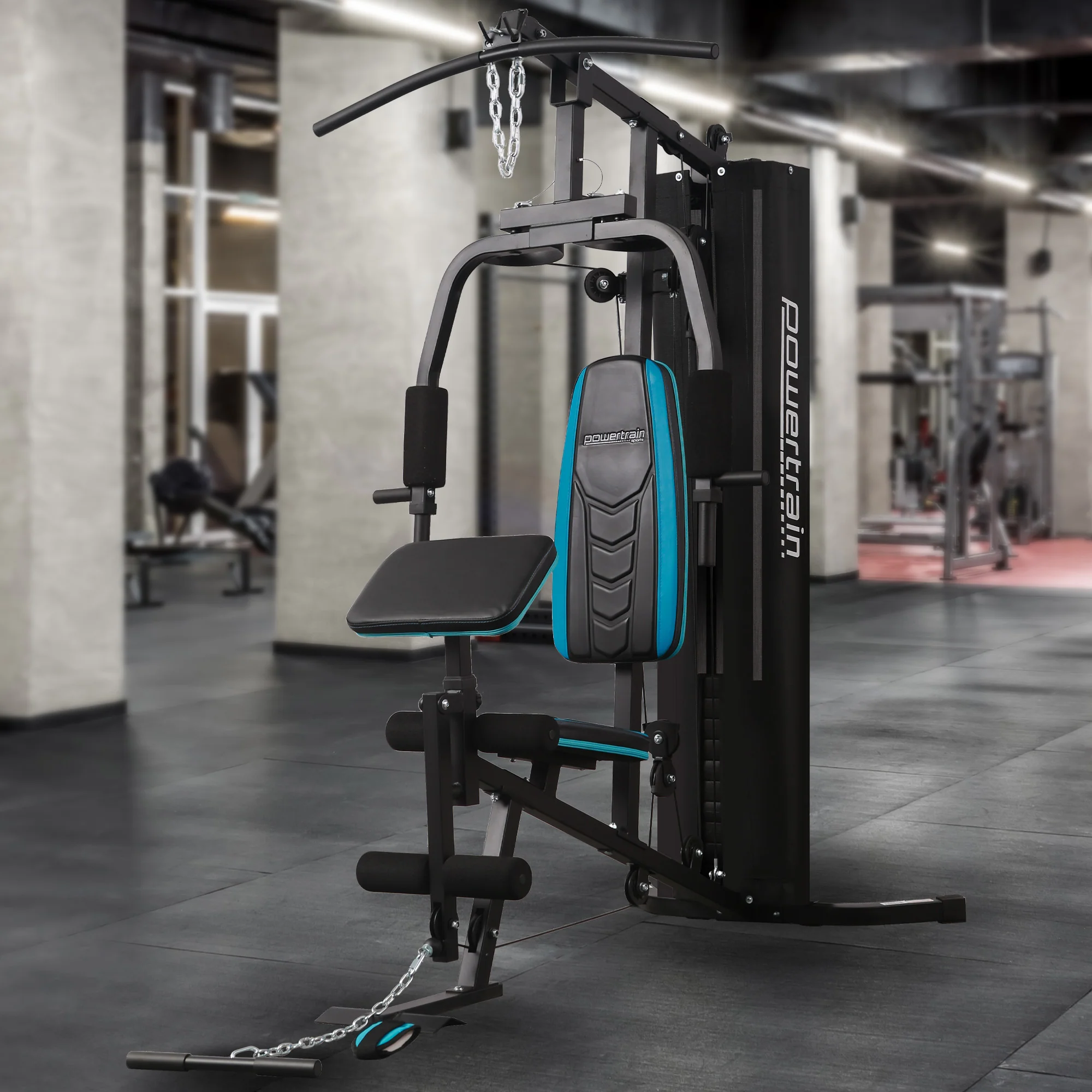 Powertrain JX-300 Multi Station Home Gym 44kg Weight Cable Machine - Image 8