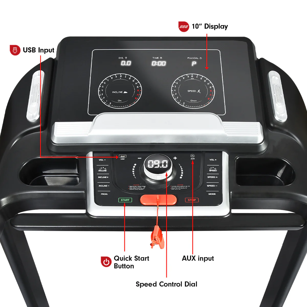Powertrain MX3 Treadmill 580mm Belt 20km/h 3.5HP - Image 9