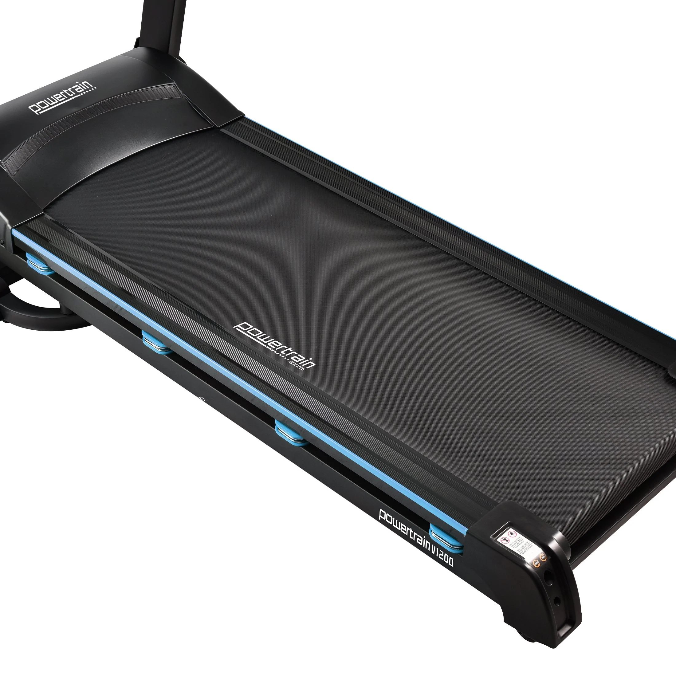 Powertrain V1200 Treadmill with Shock-Absorbing System Exercise Cardio Running Home Gym - Image 5