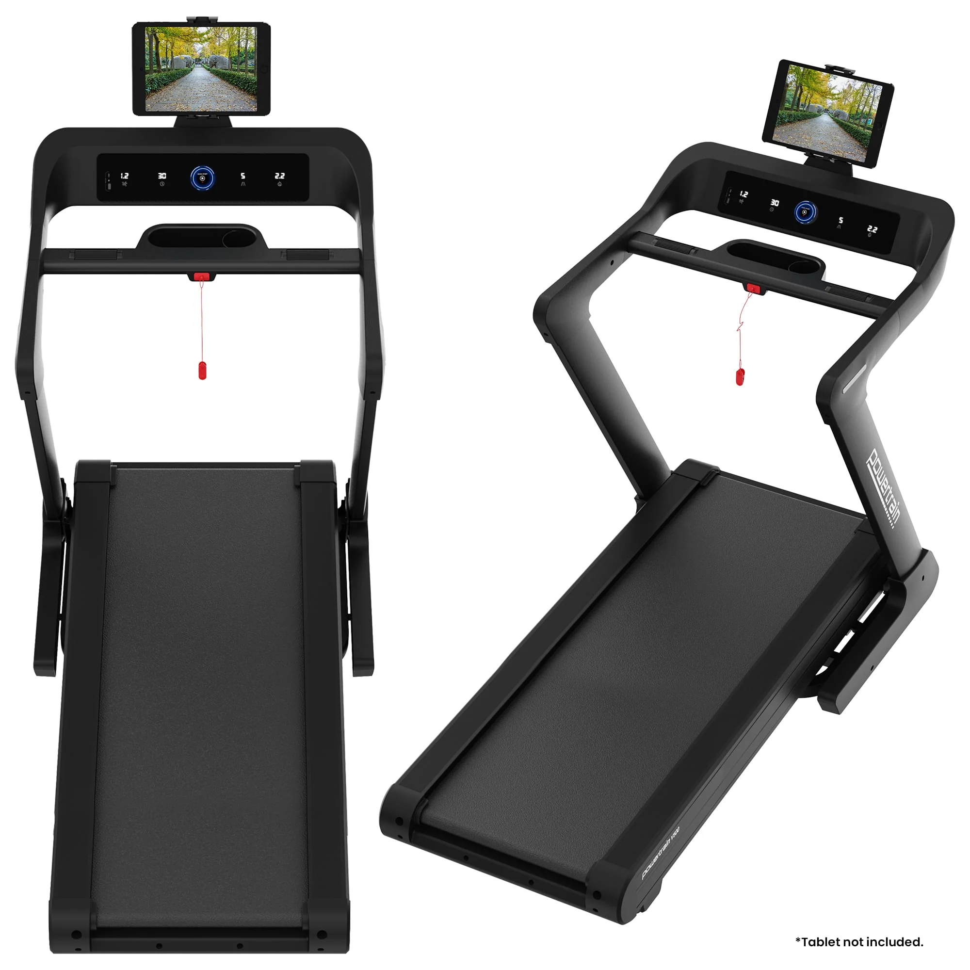 Powertrain V500 3HP Foldable Treadmill - Image 9