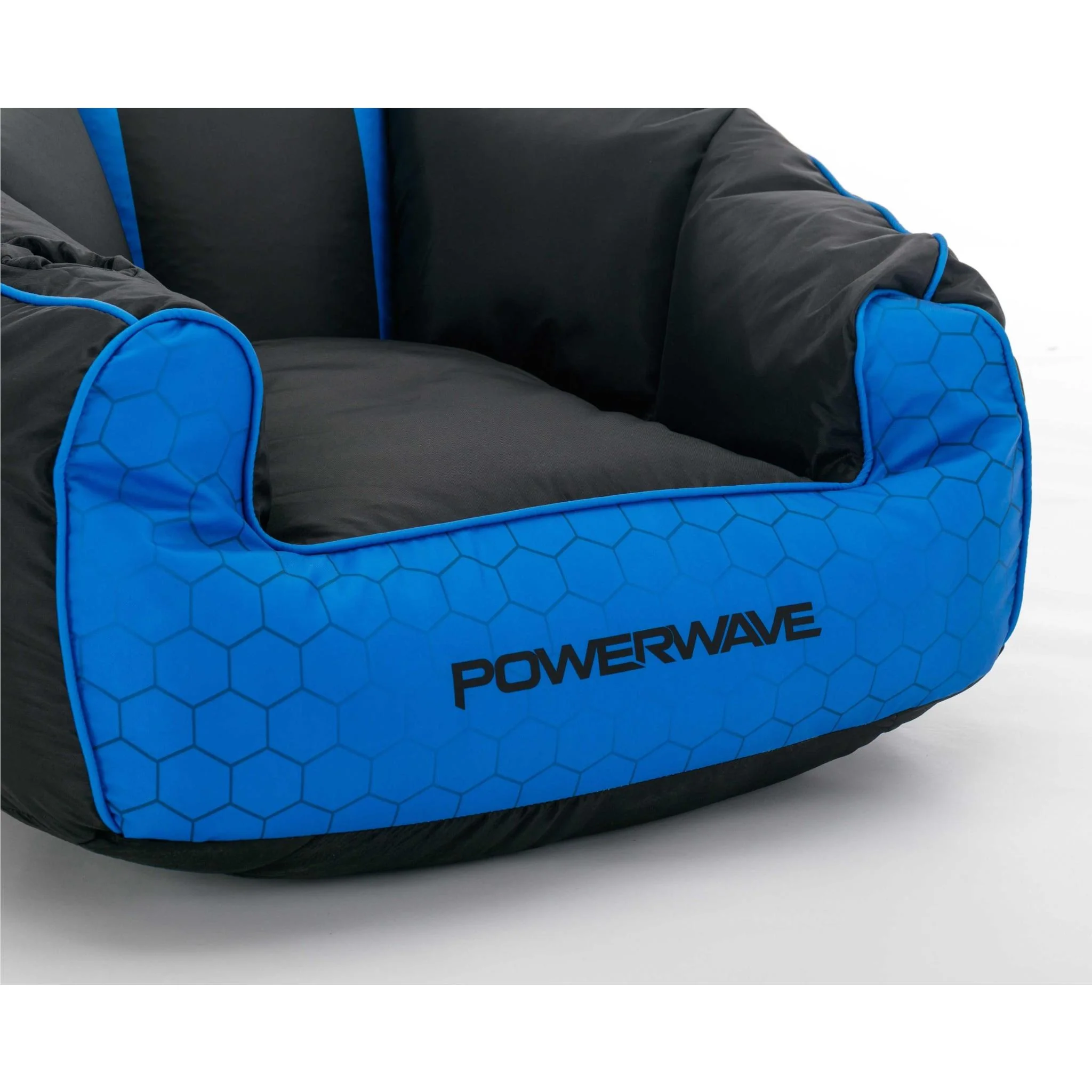 Powerwave Bean Bag Puff Chair (Blue) - Image 2