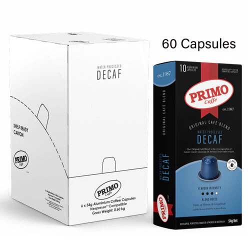 Primo Caffe Decaf Coffee Capsules (6 x 10-Pack) for Nespresso - Image 4