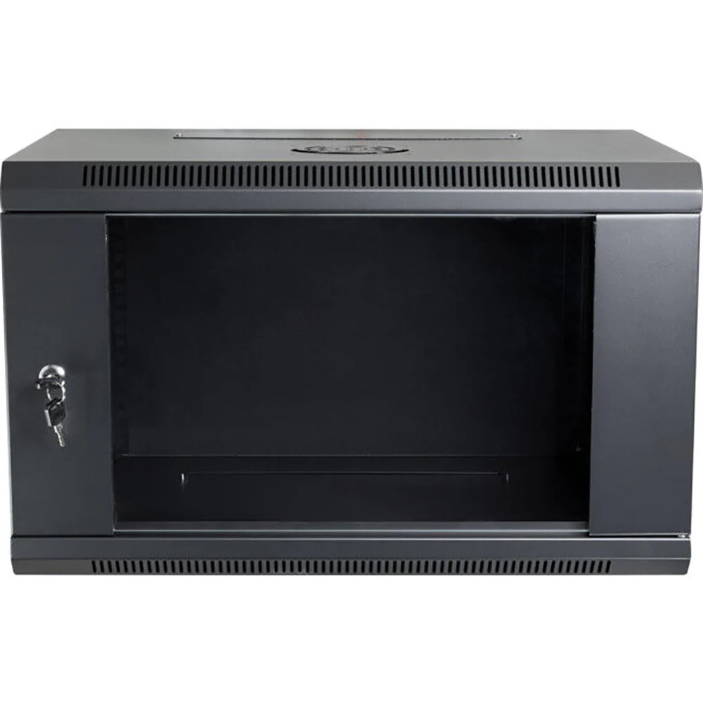 Pro2 6RU Wall Mount Cabinet Assembled Server Rack w/ Glass Door 600x300mm - Image 2